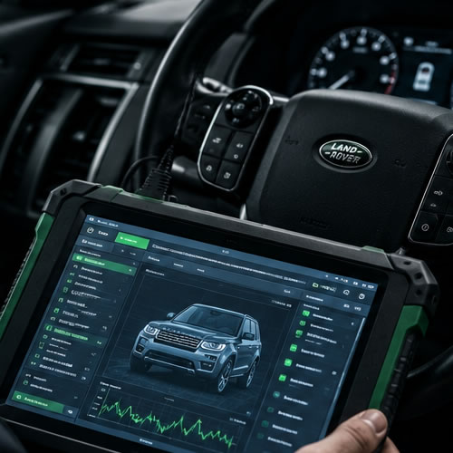 Land Rover specialist vehicle diagnostics