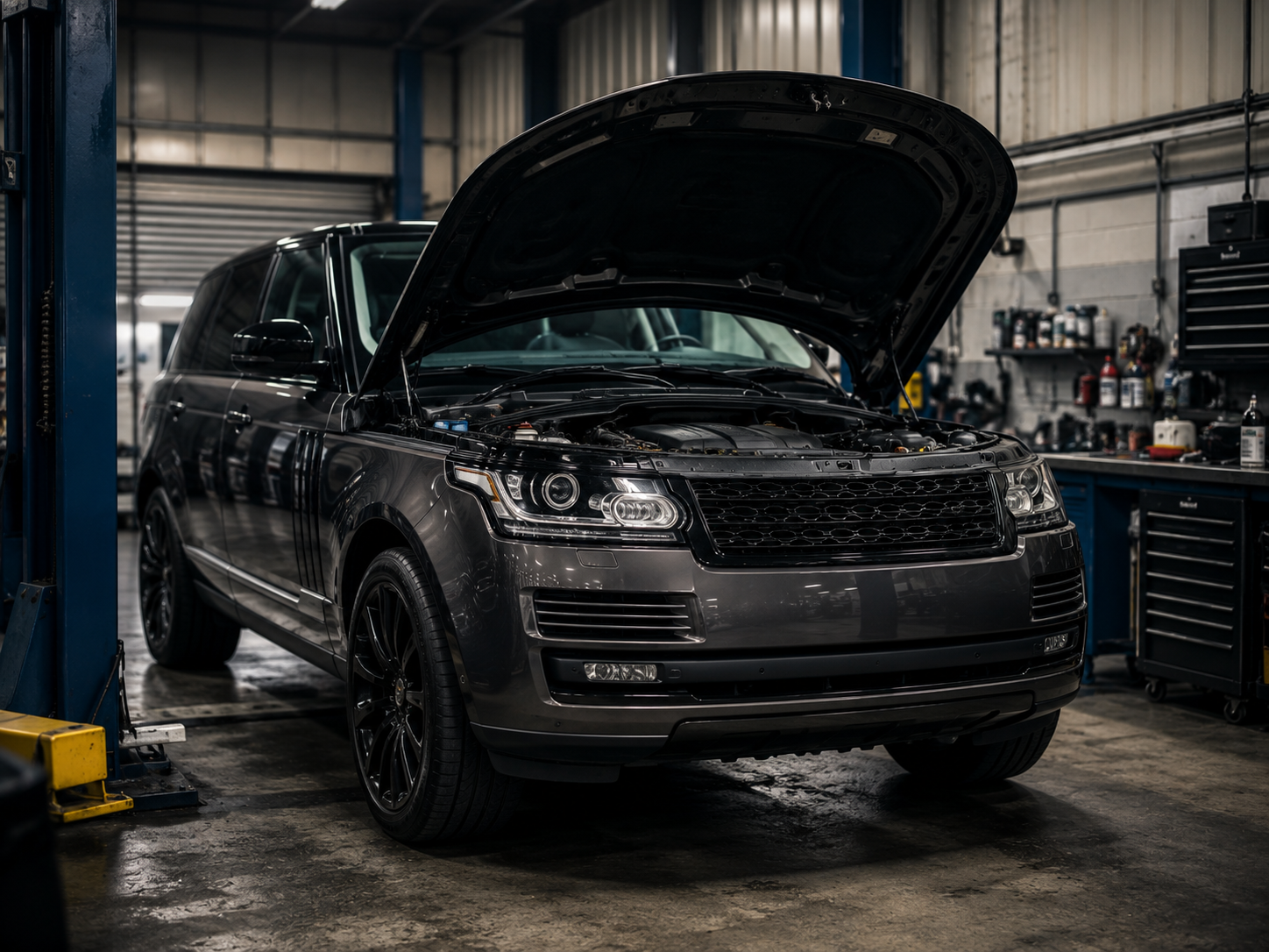 Specialist Land Rover servicing and repair workshop in West Wales